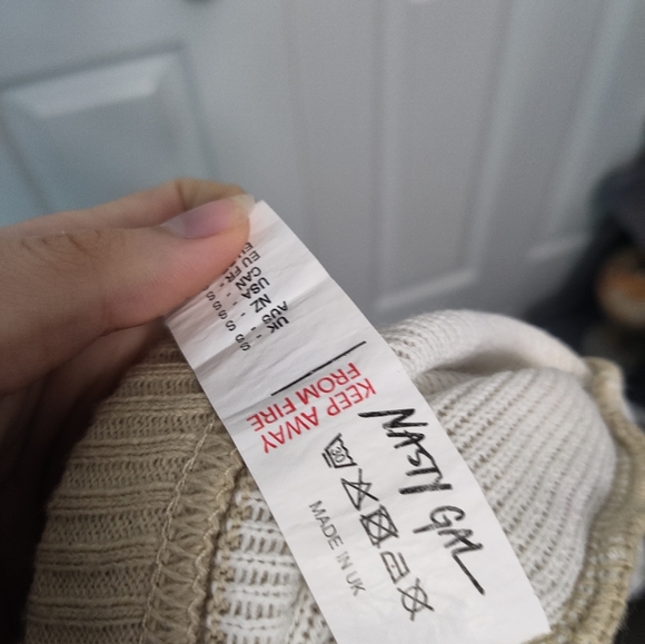 Nastygal Colourblock Knit Shorts - Picture 3 of 3